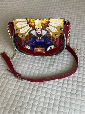 Loungefly Disney Snow White and the Seven Dwarfs Evil Queen Crossbody Bag
